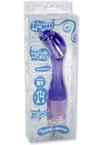 Lucid Dream No 14 Vibrator Waterproof 9 Inch Purple