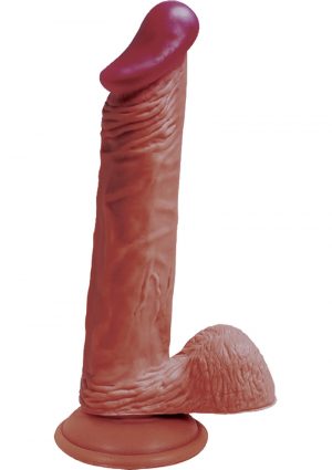 Lifelikes Latin Knight Dildo 8 Inch Flesh