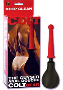 COLT THE GUYSER ANAL DOUCH RED and BLACK