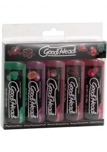 Goodhead Oral Delight Gel asstd 5 Pk 1 oz