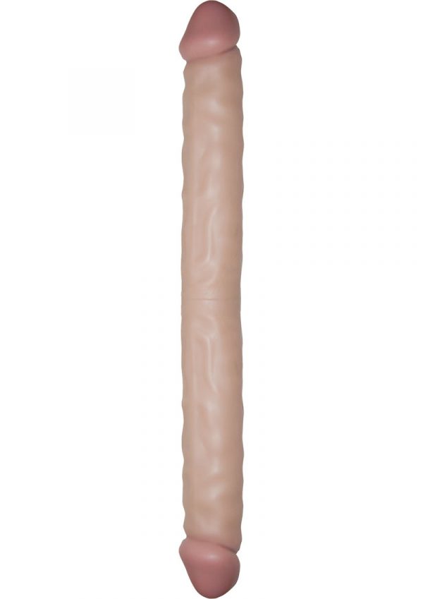Real Skin All American Whoppers Double Dong 13 Inch Waterproof Flesh