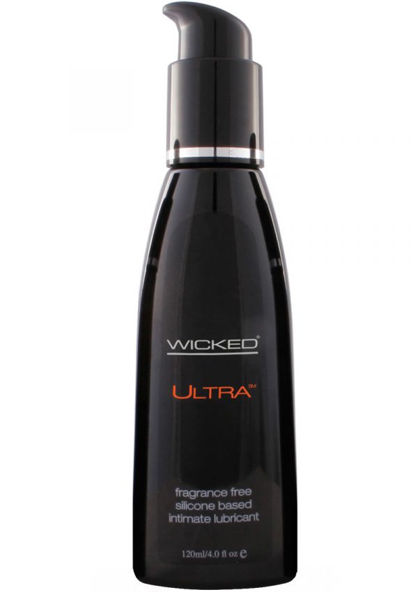 Wicked Ultra Silicone Lubricant Unscented 4 Ounce