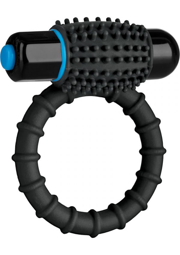 Optimale Silicone Vibrating C-Ring Waterproof Black