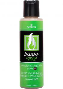 Insane Ultra Warming and Stimulating Arousal Glide Caramel Apple 4.2 Ounce