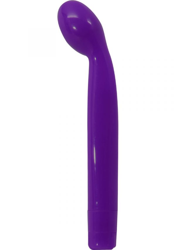 Sexy Things G Slim Vibrator Waterproof Purple 8.5 Inch