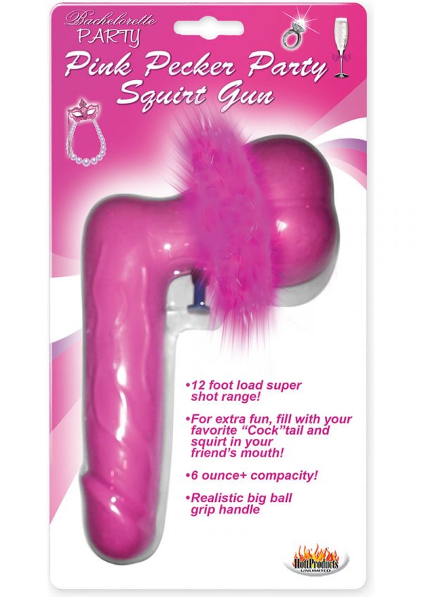 Pink Pecker Party Squirt Gun