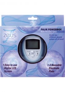 Zeus Palm Size Power Box Estim System 6 Modes