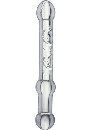 Prisms Prana Thrusting Glass Wand Clear