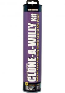 Clone A Willy Kit Vibrating Dildo Mold Brown