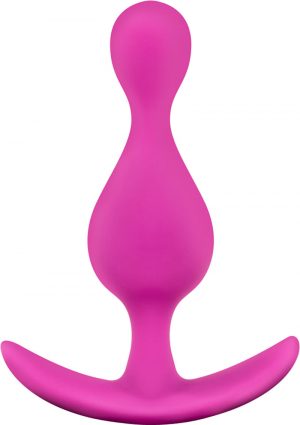 Luxe Explore Anal Silicone Fuchsia