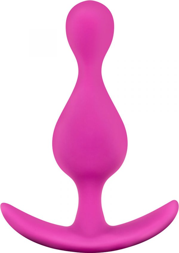 Luxe Explore Anal Silicone Fuchsia