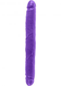 Dillio Double Dillio Dong Purple 12 Inches