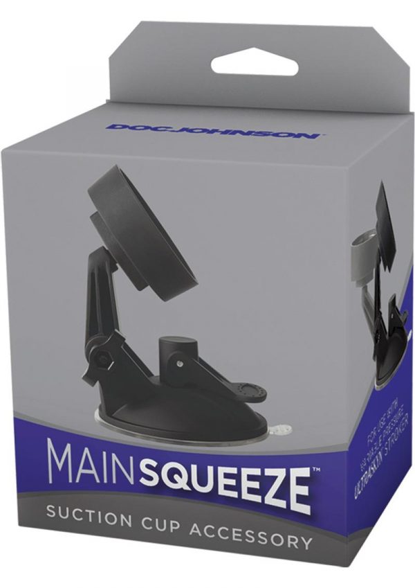 Main Squeeze Suction Cup Accessory Black