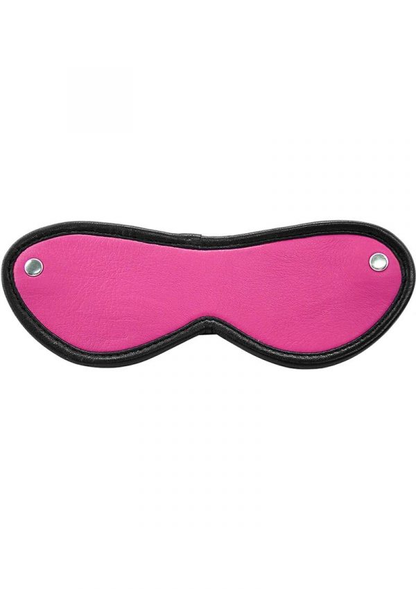 Rouge Blindford Eye Mask Leather Pink