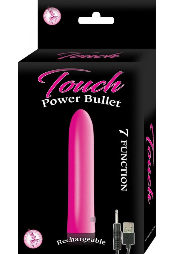 Touch Power Bullet Waterproof Pink 3.5 Inch