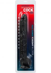 Dick Rambone Cock Sil A Gel 17 Inch Black