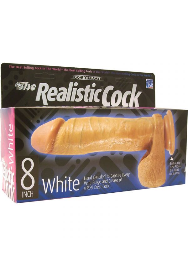 The Realistic Cock 8 Inch Flesh
