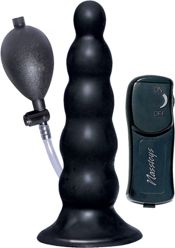 Ram Inflatable Vibrating Anal Expander 5.5 Inch Black