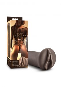 Hot Chocolate Nicole`s Kitty Pussy Masturbator Chocolate 5.5 Inch