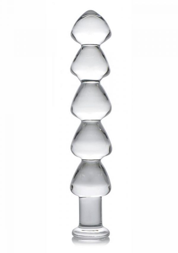 Master Series Drops Anal Links Glass Dildo 11 Inches