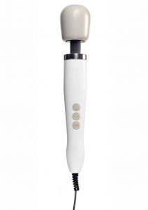 DOXY Plug-In Vibrating Wand Body Massager White