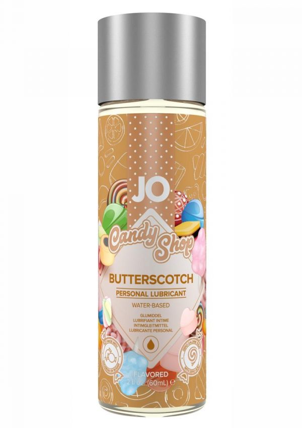 Jo Candy Shop Water Based Flavored Lubricant Butterscotch 2 Ounce