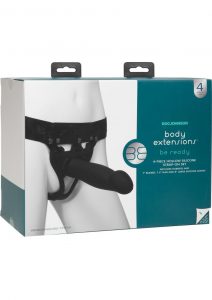 Body Extensions Be Ready Hollow Silicone Strap On Set 4-Piece
