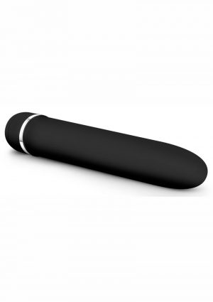 Rose Luxuriate Vibrator Multi Speed Black 7 Inch