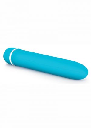 Rose Luxuriate Vibrator Multi Speed Blue 7 Inch