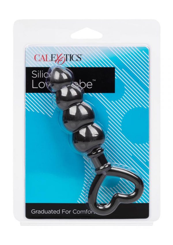 Silicone Love Probe Silicone Waterproof Black