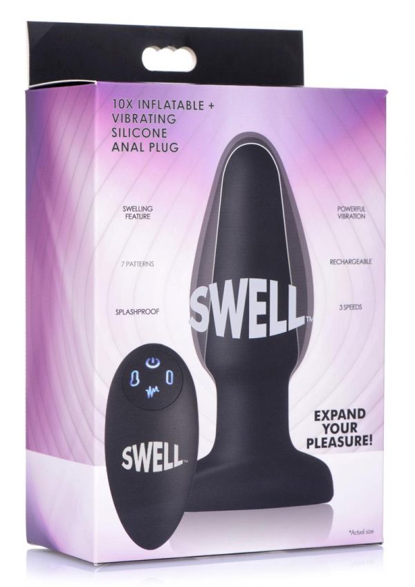 Swell 10x Inflate Vibe Anal Plug