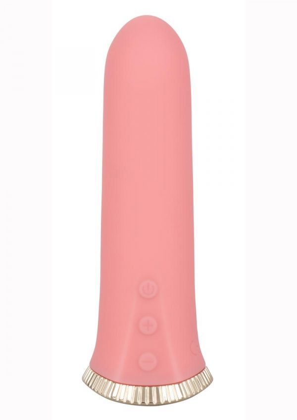 Uncorked Rosé Silicone Rechargeable Vibrator - Pink