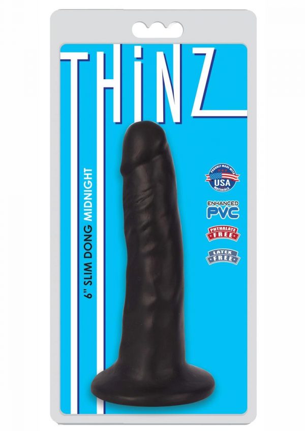 Thinz Slim Dong 6in - Black