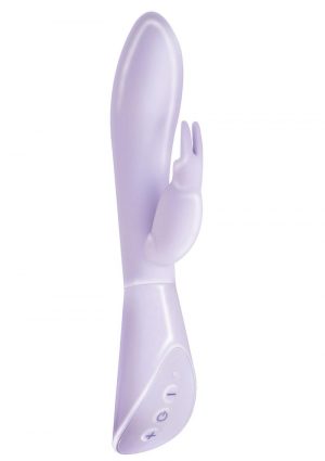 Touch Rabbit Vibe Silicone Rechargeable Vibrator - Lavender