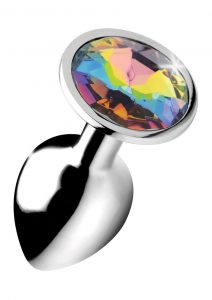 Booty Sparks Rainbow Prism Gem Anal Plug - Small **Special Order**