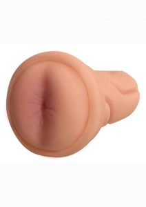 Mistress Shay Vibrating BioSkin Dual Density Stroker - Ass - Vanilla