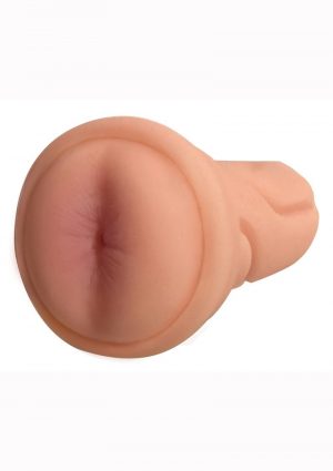 Mistress Shay Vibrating BioSkin Dual Density Stroker - Ass - Vanilla