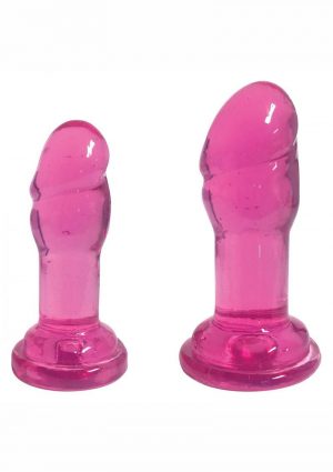 Lollicock Slim Sticks Duo Butt Plugs - Cherry