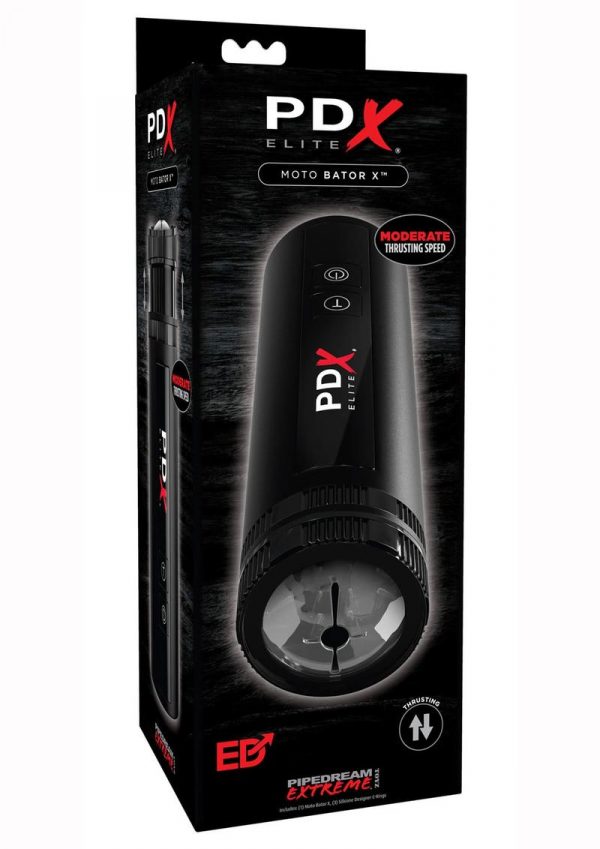 Pipedream Extreme Elite Moto Bator X Rechargeable Masturbator - Black