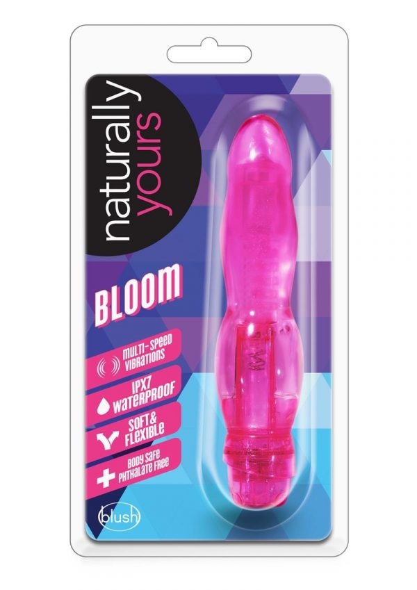 Naturally Yours Bloom Vibrator - Pink