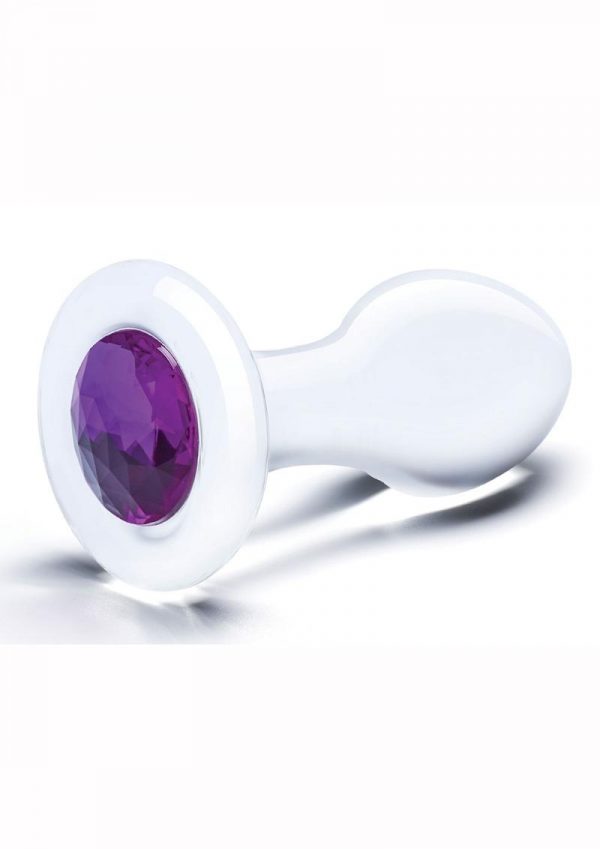 Glas Jewel Anal Plug - Clear