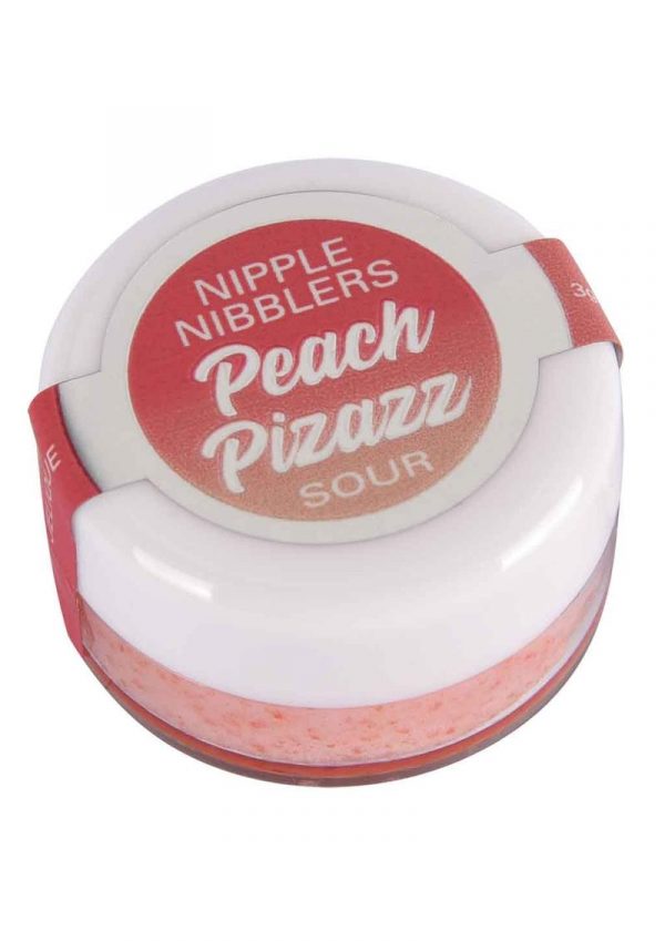 Nipple Nibblers Sour Tingle Balm Peach Pizazz 3 gm. 1 pc.