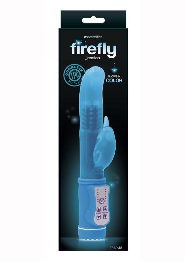 Firefly Jessica Glow In The Dark Thrusting andamp; Rotating Rabbit - Blue