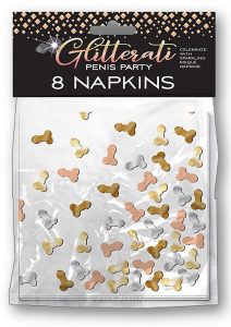 GLITTERATI NAPKINS 8PK