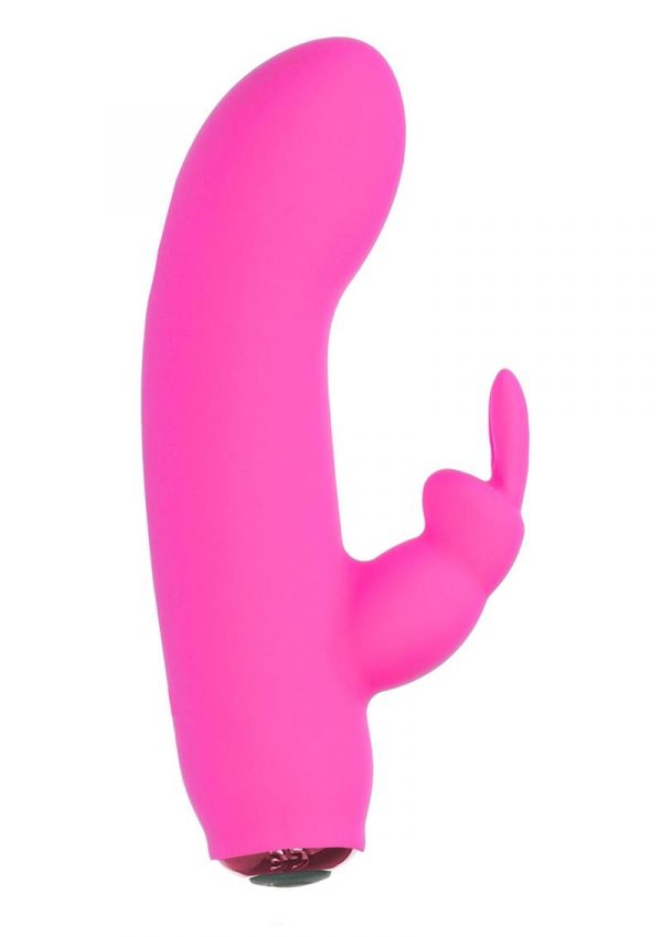 PowerBullet Alice`s Bunny Silicone Rechargeable Rabbit - Pink