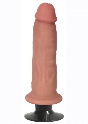 JOCK Vibrating Dildo 7in - Vanilla