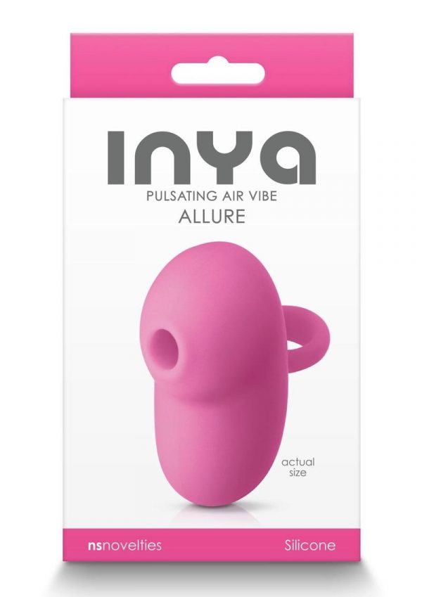 Inya Allure Rechargeable Silicone Clitoral Stimulator - Pink