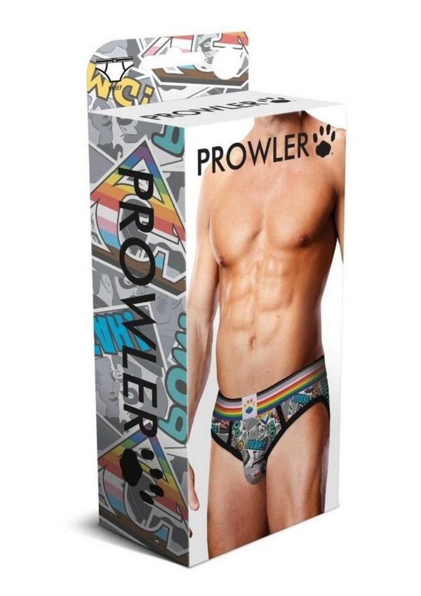 Prowler Spring/Summer 2023 Comic Book Brief - Small - Gray/Multicolor