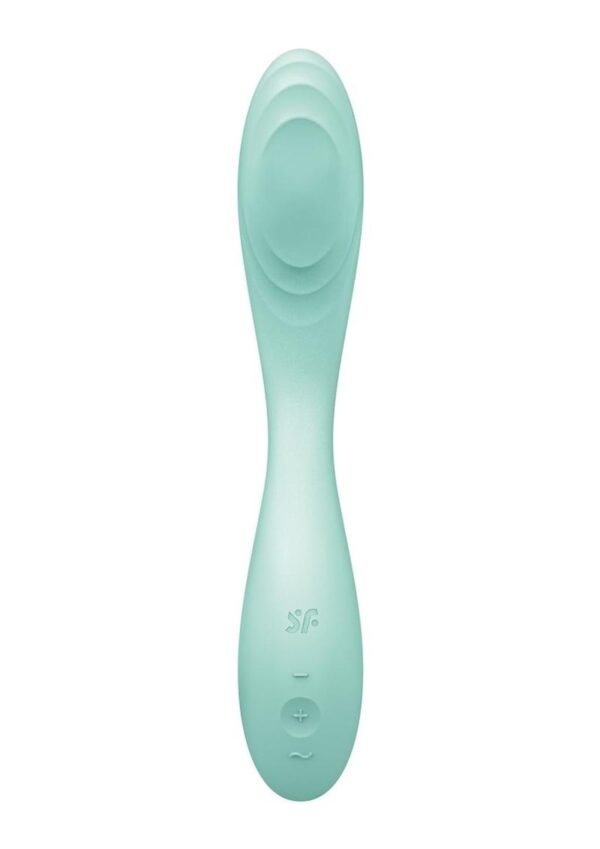 Satisfyer Rrrolling Pleasure Rechargeable Silicone Vibrator - Mint