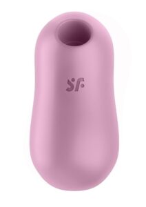Satisfyer Cotton Candy Rechargeable Silicone Clitoral Stimulator - Lilac